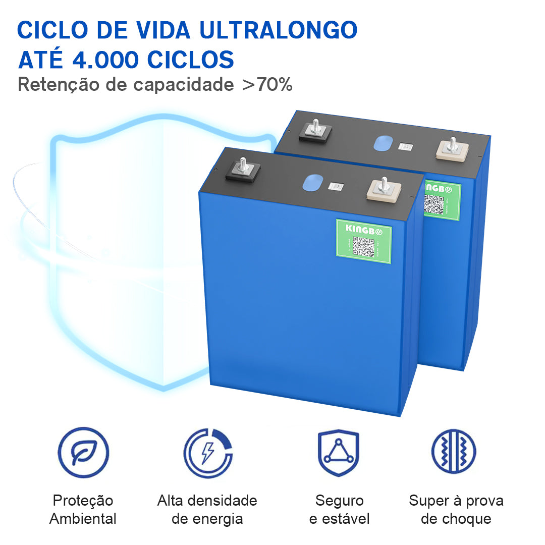 Bateria DIY 12V 280Ah LiFePO4 kingbopower