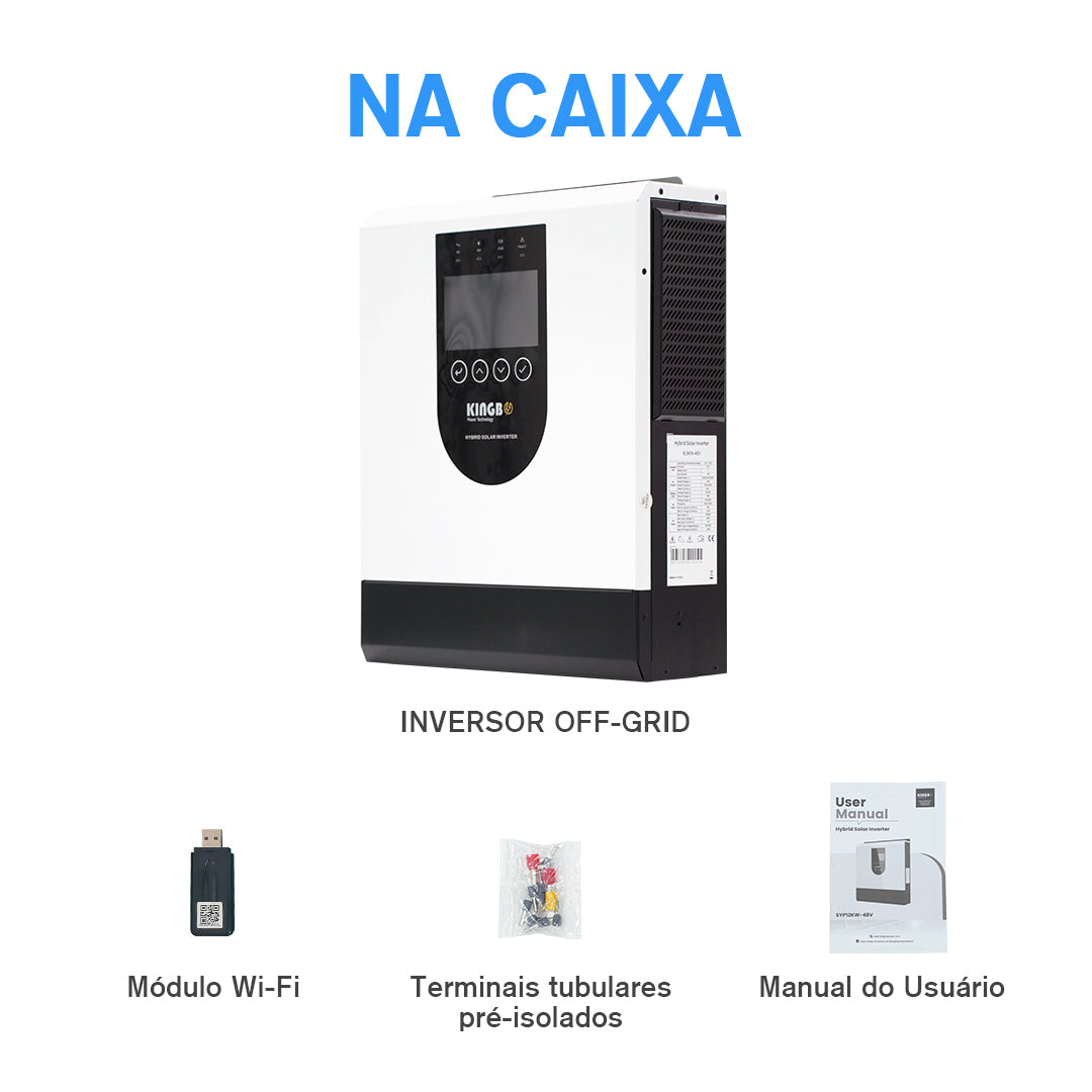 Inversor Solar 6.5KW 48V Lifepo4