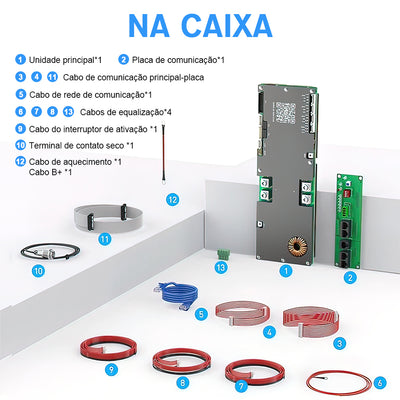 JK BMS B1A16S10P DIY Lifepo4