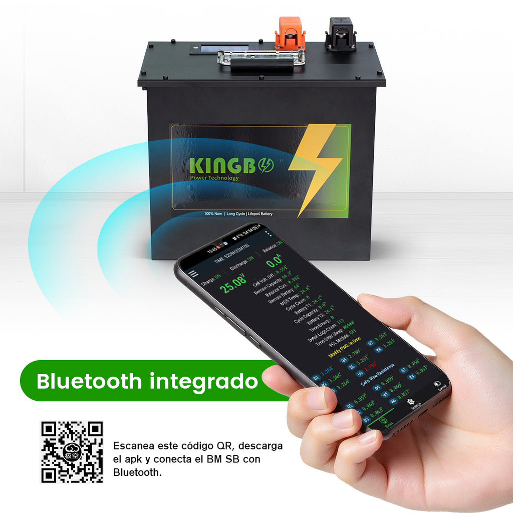 Bateria DIY 12V 280Ah LiFePO4 kingbopower