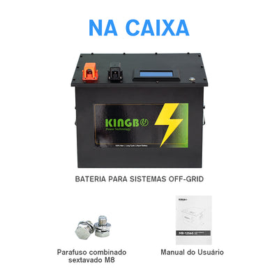 Bateria 12V 560Ah 7.168KWh Lifepo4