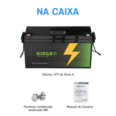 Bateria 24V 100Ah 2.56KWh Lifepo4