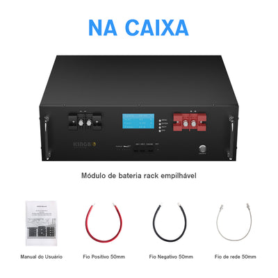 Bateria 51.2V 100Ah 5.12KWh Lifepo4